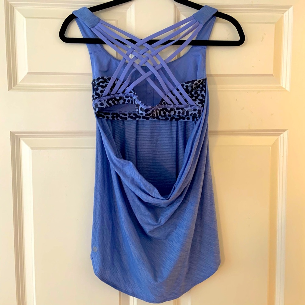 Lululemon Wild Tank. Built-in sports bra. Size 6.